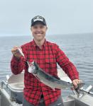 Loony Spoons Max 4-Pack - Premium Fishing Lures - Salmon, Trout, Walleye - Saltwater and Freshwater (Green Hornet, Lemon Lime, Herring Aid, Dorado) (Size 3.5-3.75")