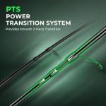 KastKing Zephyr Dual Tip Fishing Rod, Lightweight KastFlex IM6 Graphite Spinning & Casting Rod, Fuji O-Ring Guide, Dual Tips Section for Different Powers, EVA Grip, 7' M & MH Spinning Rod