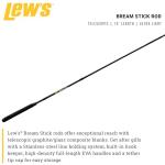 Lew’s Bream Stick Fishing Rod, 10-Foot, Telescopic, Ultra-Light Power, Slow Action