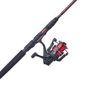 Ugly Stik 7' Carbon Walleye Spinning Rod and Reel Combo, 30 Size Reel, 2 Piece Fishing Rod, Medium Rod Power, 6 - 12 lb Line Rating, Lure Rating 1/8 - 3/4 oz