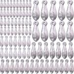 Glimin 22 Pieces Fishing Weights Sinker Kit Rig Fishing Weights Sinker Weights Bank Sinker Saltwater Fishing Sinkers Bass Fishing Casting in 1 Oz, 2 Oz, 3 Oz, 4 Oz, 5 Oz, 6 oz