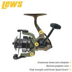 Lew's American Hero Tier 1 Spinning Reel, 10+1 Stainless Steel Ball Bearings, Size 300, 6.2:1 Gear Ratio, Right or Left-Hand Retrieve, Multicam