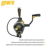 Lew's American Hero Tier 1 Spinning Reel, 10+1 Stainless Steel Ball Bearings, Size 300, 6.2:1 Gear Ratio, Right or Left-Hand Retrieve, Multicam