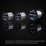 RUNCL Fluorocarbon Fishing Line, PowerFluoro Clear Ice Fishing Leader Line - Virtually Invisible, Faster Sinking, Extra Sensitivity, 300/500/1000yds, 5-32lb Break Strength, Fishing Gifts