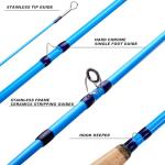 Sougayilang Fly Fishing Rod - High-Performance IM8 Carbon Blank, 9ft for 5/6wt and 7/8wt, Travel-Friendly Design-#8-Blue