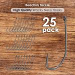 Reaction Tackle Neko/Wacky Hooks - #2/0 - Weedless Wire Guard