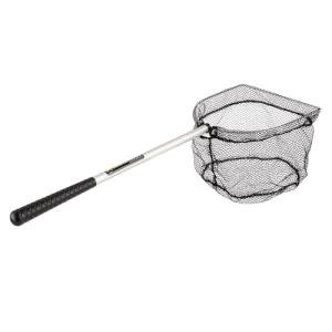 8-Inch Fishing Net - Lightweight Aluminum, Steel, and Nylon Bait Net for Catch and Release or Sport Fishing in Salt and Freshwater by Wakeman