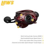 Lew's KVD 6.2:1 Right Hand Baitcast Reel , Maroon