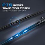 KastKing Spartacus II Plus Twin-Tip Spinning & Casting Rods, IM6 Graphite Blanks, Stainless Steel Frame with Zirconium Oxide Rings, 2-Piece Rods with Extra Tip Section, PTS, No-Slip Grip, Hook Keeper