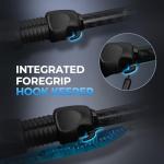 KastKing Spartacus II Plus Twin-Tip Spinning & Casting Rods, IM6 Graphite Blanks, Stainless Steel Frame with Zirconium Oxide Rings, 2-Piece Rods with Extra Tip Section, PTS, No-Slip Grip, Hook Keeper