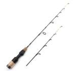 KTGCOZS Ultra Light Short Ice Fishing Rod 23.6" Portable Spinning Pole Winter Fishing Tackle