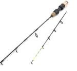 KTGCOZS Ultra Light Short Ice Fishing Rod 23.6" Portable Spinning Pole Winter Fishing Tackle