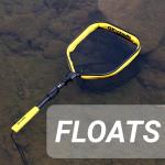 Beyond Braid Floating Fishing Net with Handle – Folding Fishing Net for Easy Storage – Telescopic Landing Net for Bass, Trout, Kayak & Boat Fishing – Durable, Lightweight & Fish Friendly