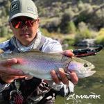 Mavrk Stinger Micro Reel - 1.3oz World’s Lightest Fly Fishing Reel - Includes Complete Euro Nymph Line Leader System - Precise Strike Detection for Technical Nymphing - Better Than Tenkara