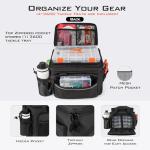 KastKing Karryall Fishing Tackle Bags with 4 * 3600 Tackle Trays - Saltwater & Freshwater Fishing Gear Storage