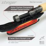 Mavrk Stinger Micro Reel - 1.3oz World’s Lightest Fly Fishing Reel - Includes Complete Euro Nymph Line Leader System - Precise Strike Detection for Technical Nymphing - Better Than Tenkara