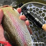 Mavrk Stinger Micro Reel - 1.3oz World’s Lightest Fly Fishing Reel - Includes Complete Euro Nymph Line Leader System - Precise Strike Detection for Technical Nymphing - Better Than Tenkara