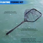 PLUSINNO Fishing Gear,Fsihing Backpack with Floating Fishing Net,Tackle Boxes,Waterproof Fishing Tackle Bag,Fishing Gifts for Men