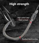 Dyxssm Small Fishing Hooks with Line, Tiny Fishing Hook on Nylon Line (Pack of 20) (10#)