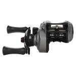 Abu Garcia Max X Low Profile Baitcast Reel, Size LP, 4 Stainless Steel Ball Bearings + 1 Roller Bearing, Synthetic Star Drag, Max of 15lb|7kg