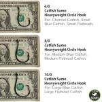 Heavyweight Catfish Hooks - Offset Octopus Circle Hooks - 25 Pack (8/0)