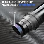 TRDTRD Telescopic Fishing Rod and Reel Combo-IM6 Carbon Fiber Collapsible Rod with Spinning Reel -CNC Spool, Waterproof - All-in-One Starter Kit with Tackle Box, Lures & Bag for Freshwater/Saltwater