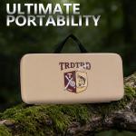 TRDTRD Telescopic Fishing Rod and Reel Combo-IM6 Carbon Fiber Collapsible Rod with Spinning Reel -CNC Spool, Waterproof - All-in-One Starter Kit with Tackle Box, Lures & Bag for Freshwater/Saltwater