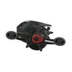 Abu Garcia Max SX Low Profile Baitcast Fishing Reel, Right, Lightweight Design, Graphite Body and Sideplates, Duragear Brass Gear, Power Disk Drag System