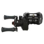 Abu Garcia Max SX Low Profile Baitcast Fishing Reel, Right, Lightweight Design, Graphite Body and Sideplates, Duragear Brass Gear, Power Disk Drag System
