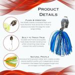 DeLong Bladed Swim Jig Variety 5-Pack (1/2 oz)