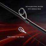 EOW XPEDITE LITE Portable Telescopic Fishing Rods & Combo, Spinning & Casting Fishing Poles, 24T Carbon Rod Blanks, Solid Carbon Tip, Split Cork Grips, Travel Rod, Combos with 5+1BB Spinning Reel