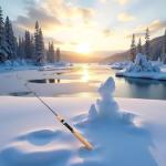 LCE Fishing Rod,Winter Fishing Rods Ice Fishing Rods Pen Pole Lures Fishing Tackle Spinning Casting Hard Rod Without Reel Useful and Practical Fishing Rod and Reel Combos Hunting and Fishing (75cm)