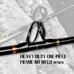 Fiblink Fishing Trolling Rod 2 Piece Saltwater Offshore Big Name Heavy Duty Conventional Boat Fishing Pole (7',30-50lbs)