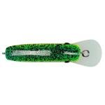 Strike King (HCCMJ-476) Chick Magnet Jr. Crankbait Fishing Lure, Color 476 - Chartreuse with Blue/Black Splatterback, 1/4 oz, Dives 4-6 Feet, Premium Hooks