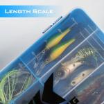 KastKing Bait Vault Camouflage Tackle Box, Plastic Fishing Tackle Box Storage Organizer with Removable Dividers, 2 Packs Tackle Trays Terminal Tackle Storage, Right Angle Lure Boxes