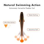 TRUSCEND Power Soft Fishing Lures Pre-Rigged BKK Hook, Japan Formula, Slow Sinking, Swimming, Jerking, Freshwater or Saltwater Swimmer for Bass Trout Pike Fishing, B-2.8in,6PCS