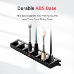 Vertical Fishing Rod Holders Wall-Mounted – Simple Deluxe Fishing Rod Rack, Great Fishing Pole Holder and Rack for Garage, Store 6 Rods or Combos in 13.6 Inches, 1 Pair Vertical Pole Racks Red