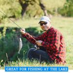 Seenelling 20 Pcs Brass Fishing Sinker Swivel Fishing Weights Saltwater Bullet Sinkers Drop Shot Weight Egg Sinkers with Swivel Rolling Removable Freshwater (1/2oz, 1/4oz,1/8oz,1/25oz)