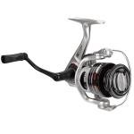 Lew's Laser SG Speed Spin Freshwater Spinning Fishing Reel, Size 400 Reel, Right or Left-Hand Retrieve, 5.2:1, Zero Reverse 1-Way Clutch Bearing, Silver