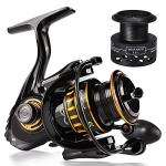 Sougayilang Spinning Reel, Lightweight Reels 12+1 Stainless BB Ultra Smooth Fishing Reel for Freshwater-2000