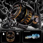 Sougayilang Spinning Reel, Lightweight Reels 12+1 Stainless BB Ultra Smooth Fishing Reel for Freshwater-2000