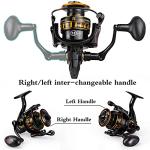 Sougayilang Spinning Reel, Lightweight Reels 12+1 Stainless BB Ultra Smooth Fishing Reel for Freshwater-2000