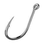 Dyxssm 150pcs/lot Circle Fishing Hooks Extra Strength Octopus Barb Fishing Hook with Offset Ponit (8# (150pcs))