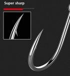 Dyxssm 150pcs/lot Circle Fishing Hooks Extra Strength Octopus Barb Fishing Hook with Offset Ponit (8# (150pcs))