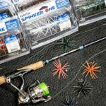 Tentacle Creature Lure, Japanese Style Soft Plastic Baits for Bass Fishing - for Drop Shot, Wacky Rig/Neko Rig and Finesse, Slow Sinking, Soft Bait by Velrifya (08-Amber Craw, 2.7-INCH)