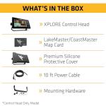 Humminbird XPLORE 12 GPS Fish Finder, MEGA Side Imaging+ & HD Touchscreen (Control Head Only)