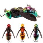 FONMANG Fishing Lures, 3-Pcs Top Water Lures for Bass Walleye Pike, 2025 New Wasp Crawl Bait for Freshwater and Saltwater, 2in,7.5g,