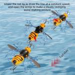 FONMANG Fishing Lures, 3-Pcs Top Water Lures for Bass Walleye Pike, 2025 New Wasp Crawl Bait for Freshwater and Saltwater, 2in,7.5g,