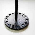 Old Cedar Outfitters Round Fishing Rod Rack Holds 15 Rod and Reel Combos (Carbon Mesh)