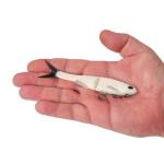 Berkley PowerBait® Nessie Glide Bait, Raw, 5 in, Fishing Bait with Irresistible Flavor, Soft Swimbait Ideal for Bass Fishing, Equipped with Fusion19 Hook